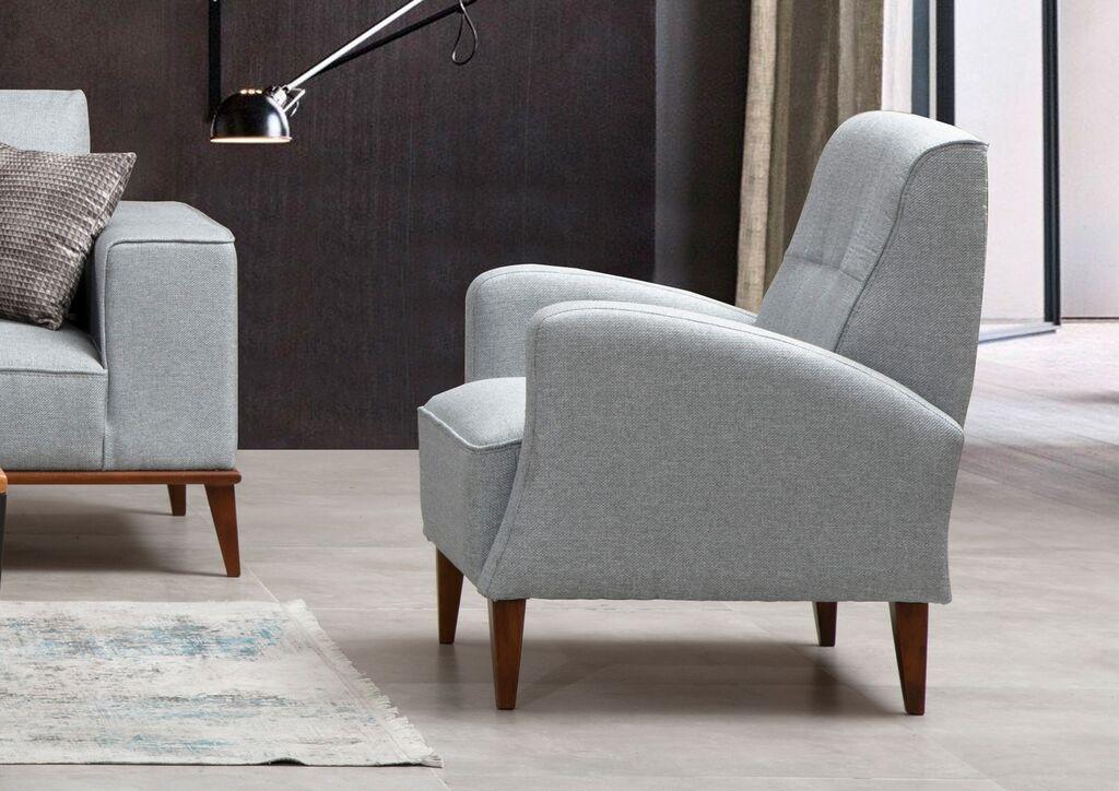 Фотелја Atelier del Sofa Montana 72x92x76cm сива