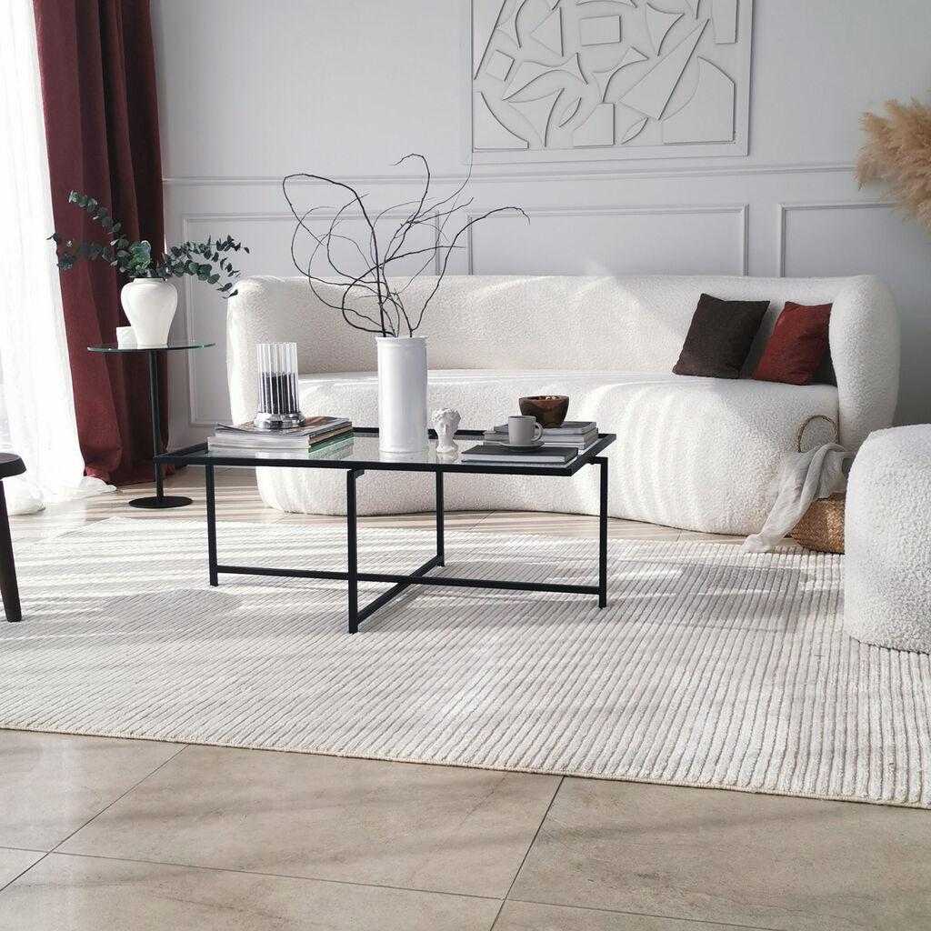 Маса Hanah Home Club Sun S408 94x35x64 см црна