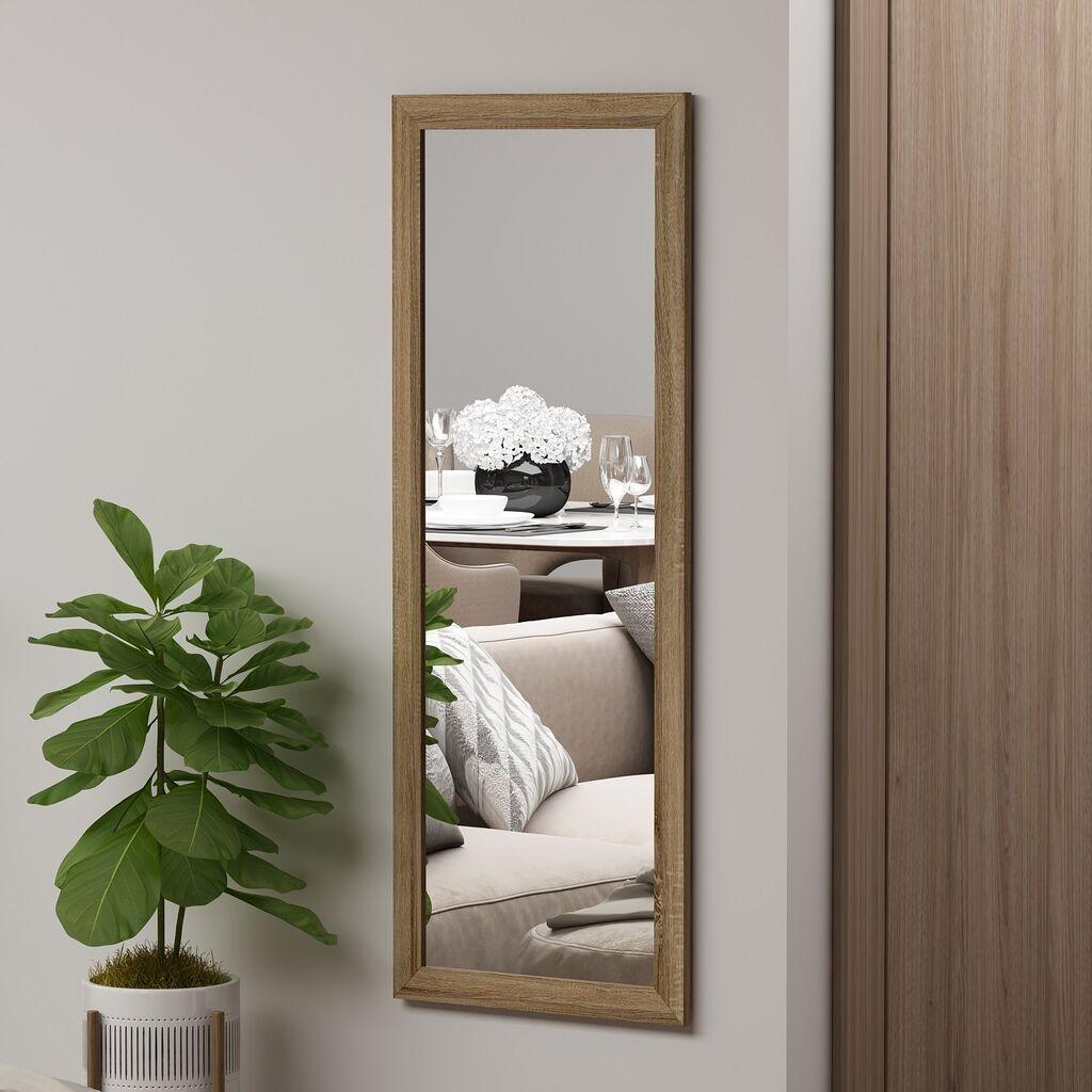 Огледало за дома Hanah Sonny Natural, 40x105cm, кафеаво