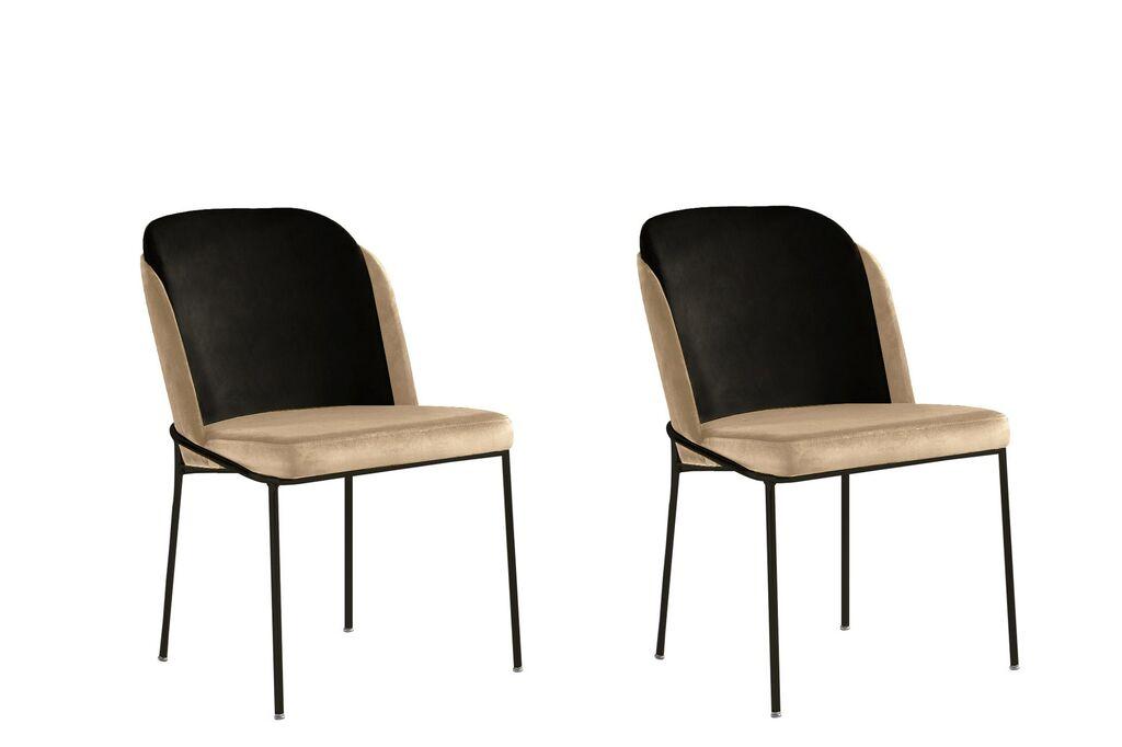 Стол Hanah Home DR 145 V2, 2 парчиња, беж