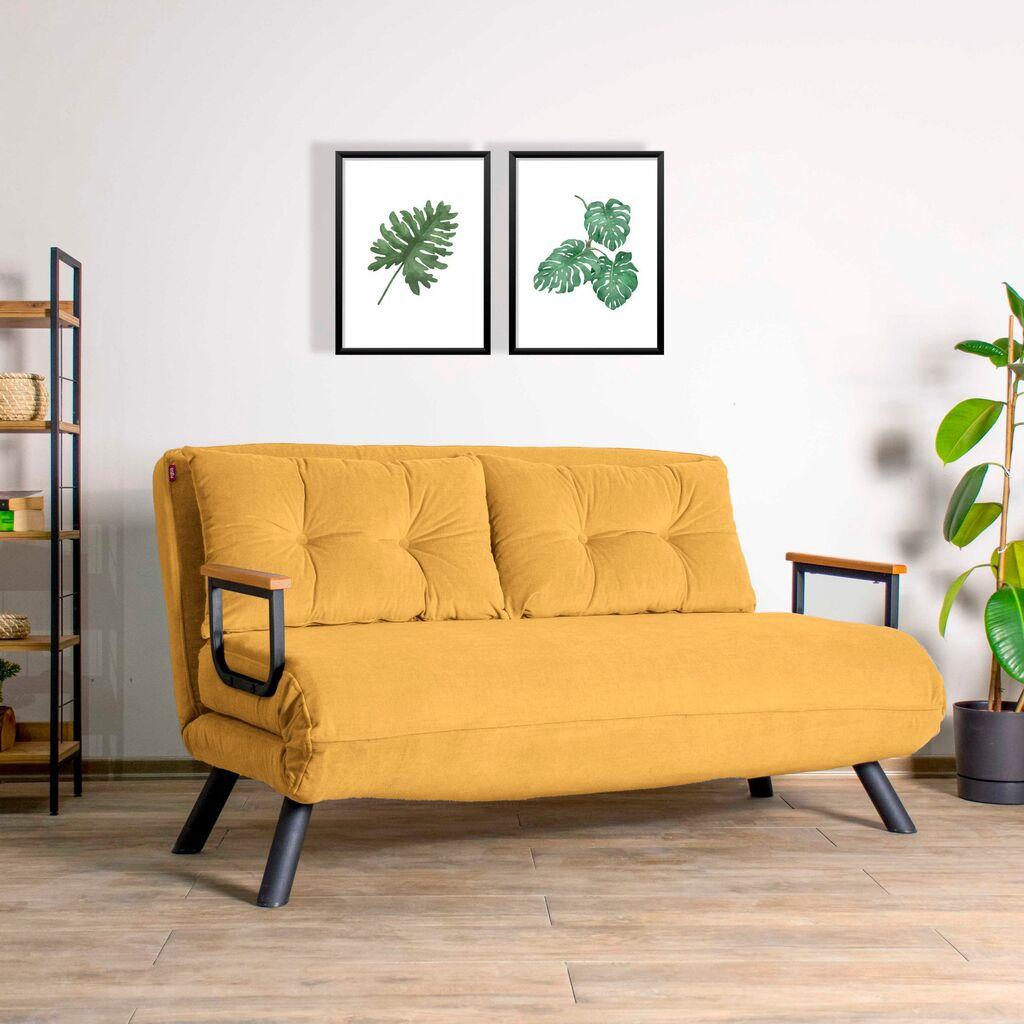 Atelier del Sofa Sando 2 Софа, жолта боја