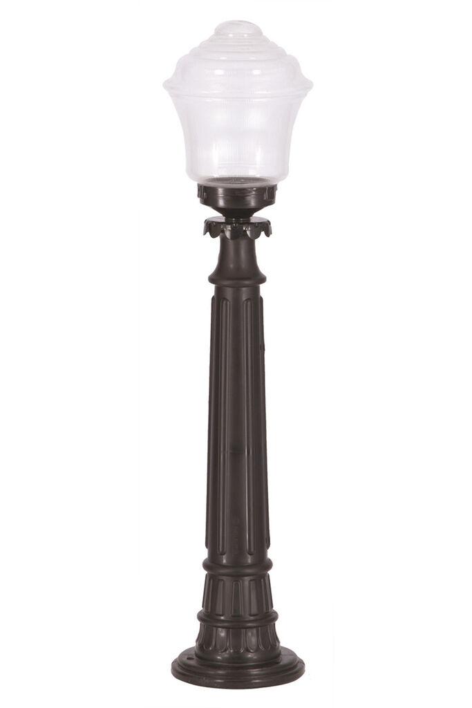 Надворешна светилка Opviq BSU-68201-BSY-M2-B, 85 см, Подна, IP65, E27, 60W, Црна