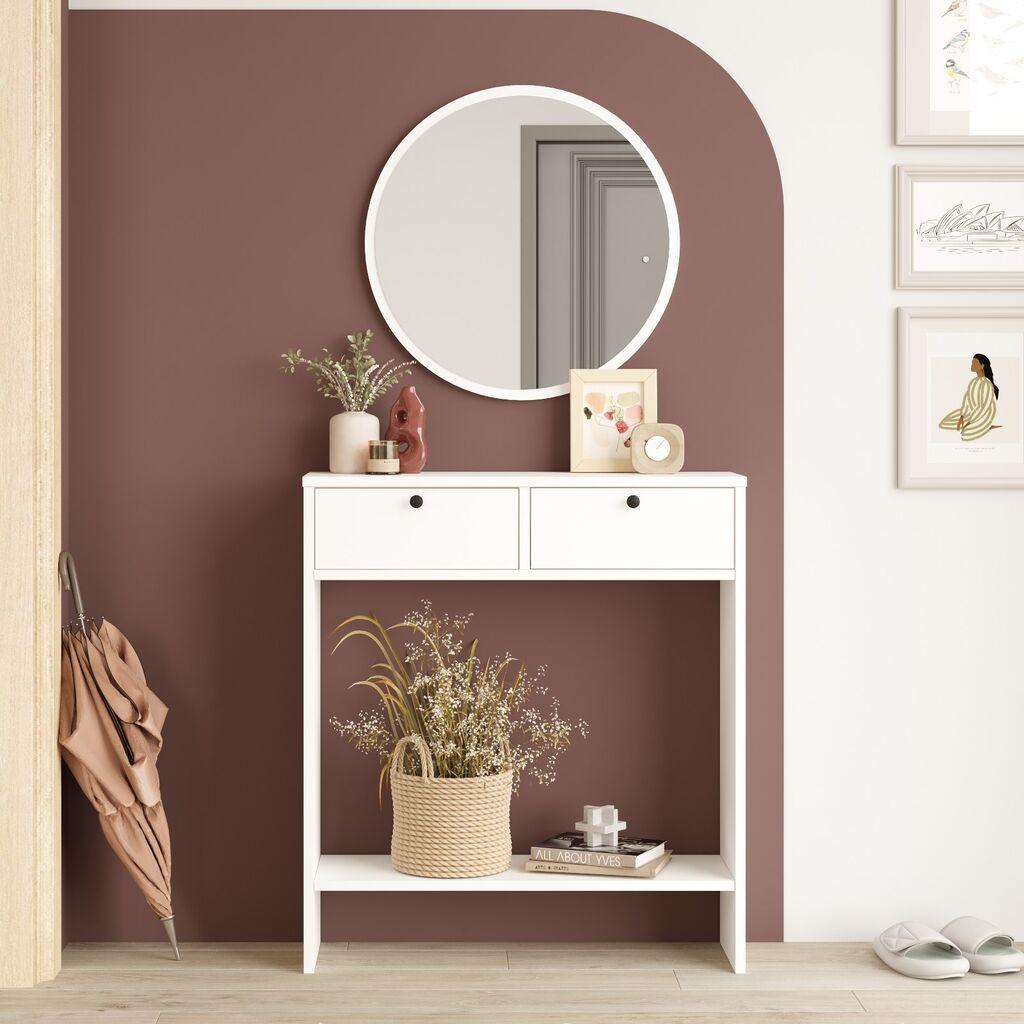 Комода Hanah Home LR1 W, бела