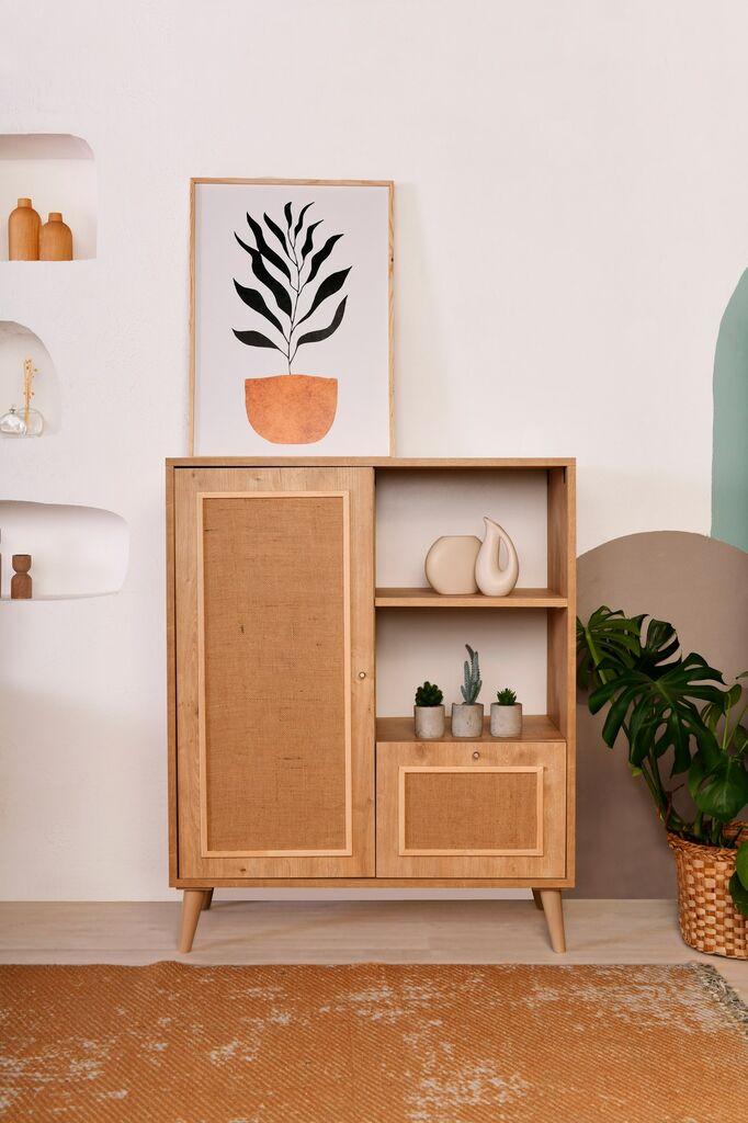 Комода Hanah Home Jut Multi Oak