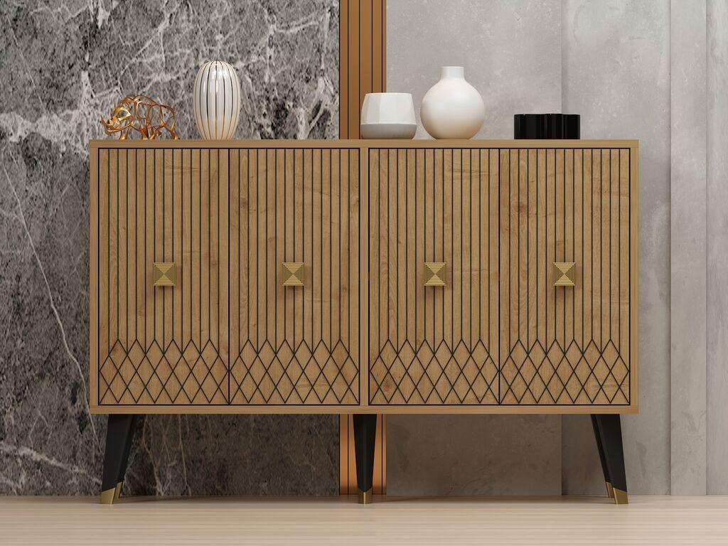 Комода Hanah Home Карбин 120x80x30cm даб