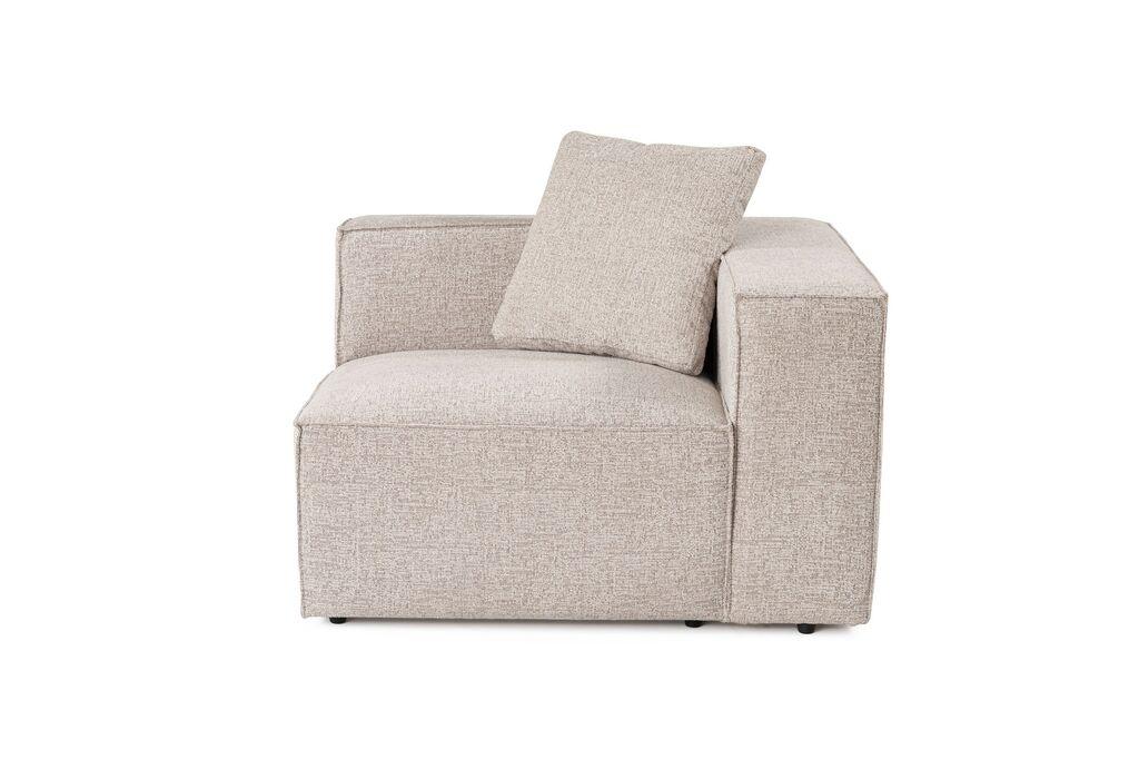 Фотелја Atelier del Sofa Lora 1R 108x65x110cm Сива
