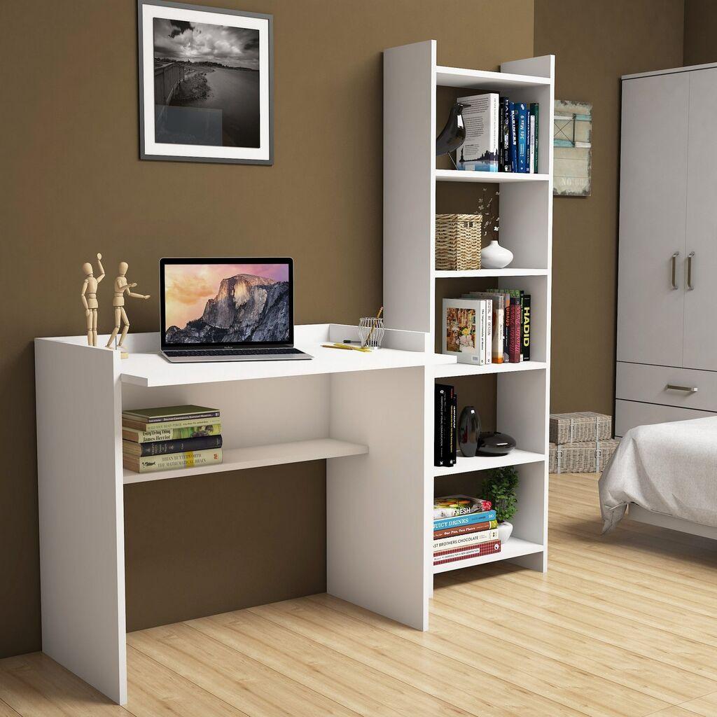 Полица Hanah Home 90x80x58 см бела