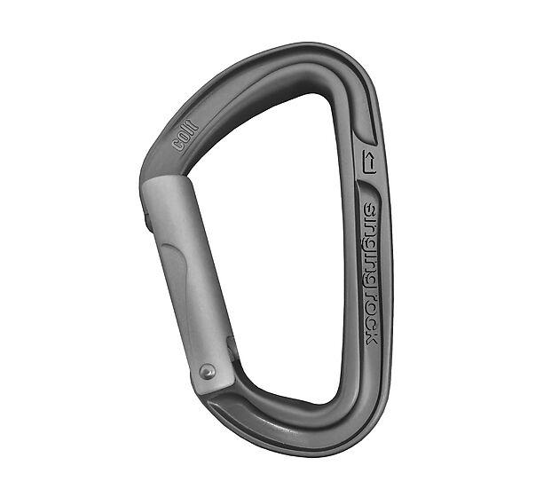 Singing Rock Colt straight сива карабинер