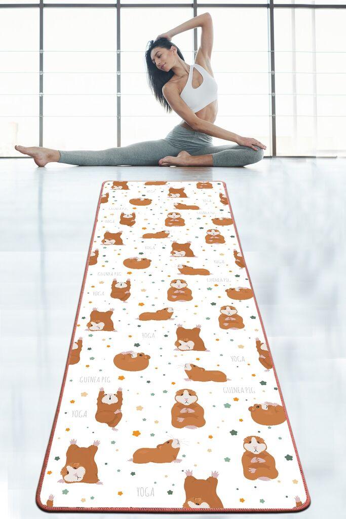 Подлога за јога Vital and Vivid Guinea, 60x200 см, шарена