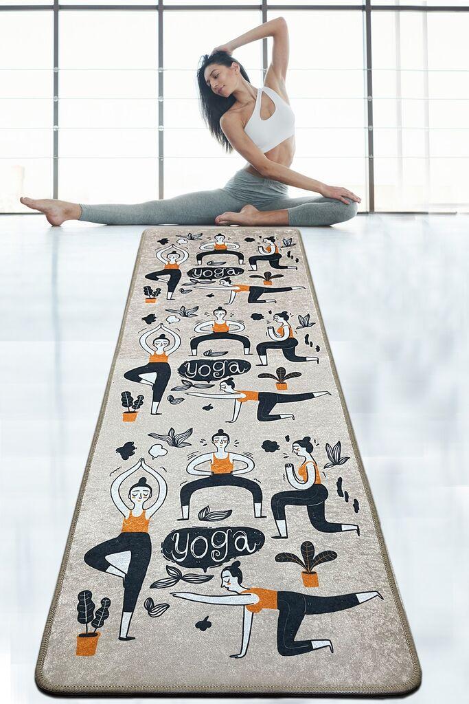 Подлога за јога Vital and Vivid Renshan, 60x200 см, шарена