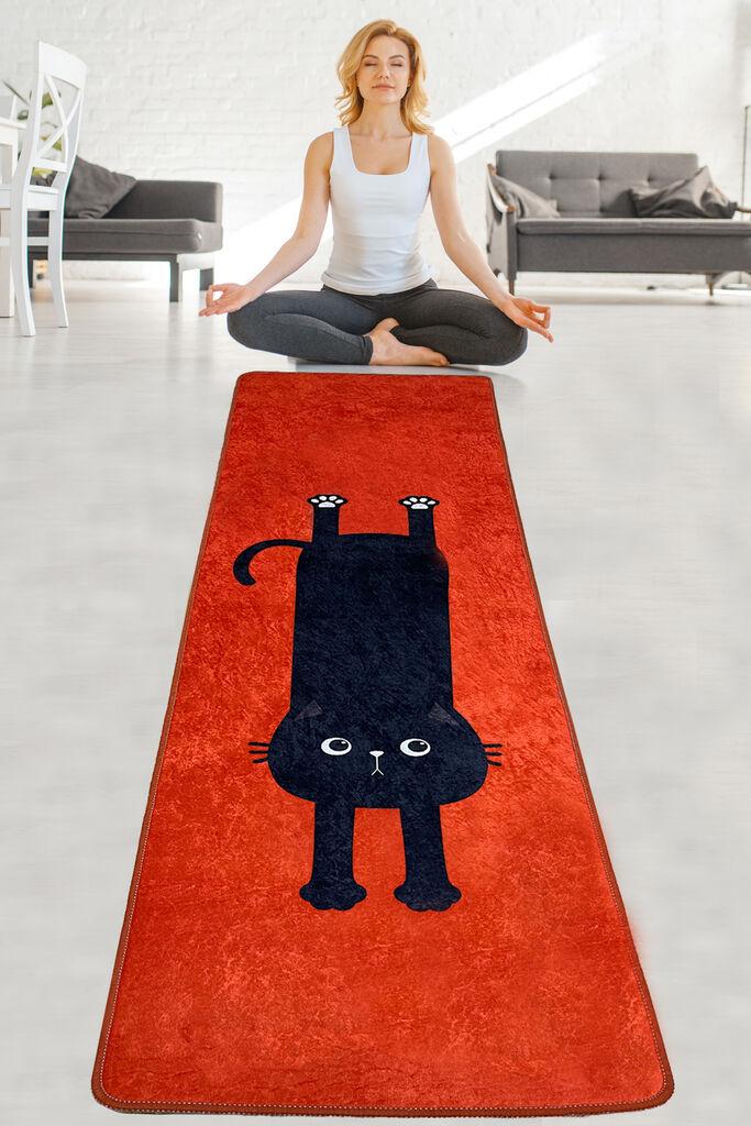 Подлога за јога Vital and Vivid Comfort Djt, 60x200 см, шарена