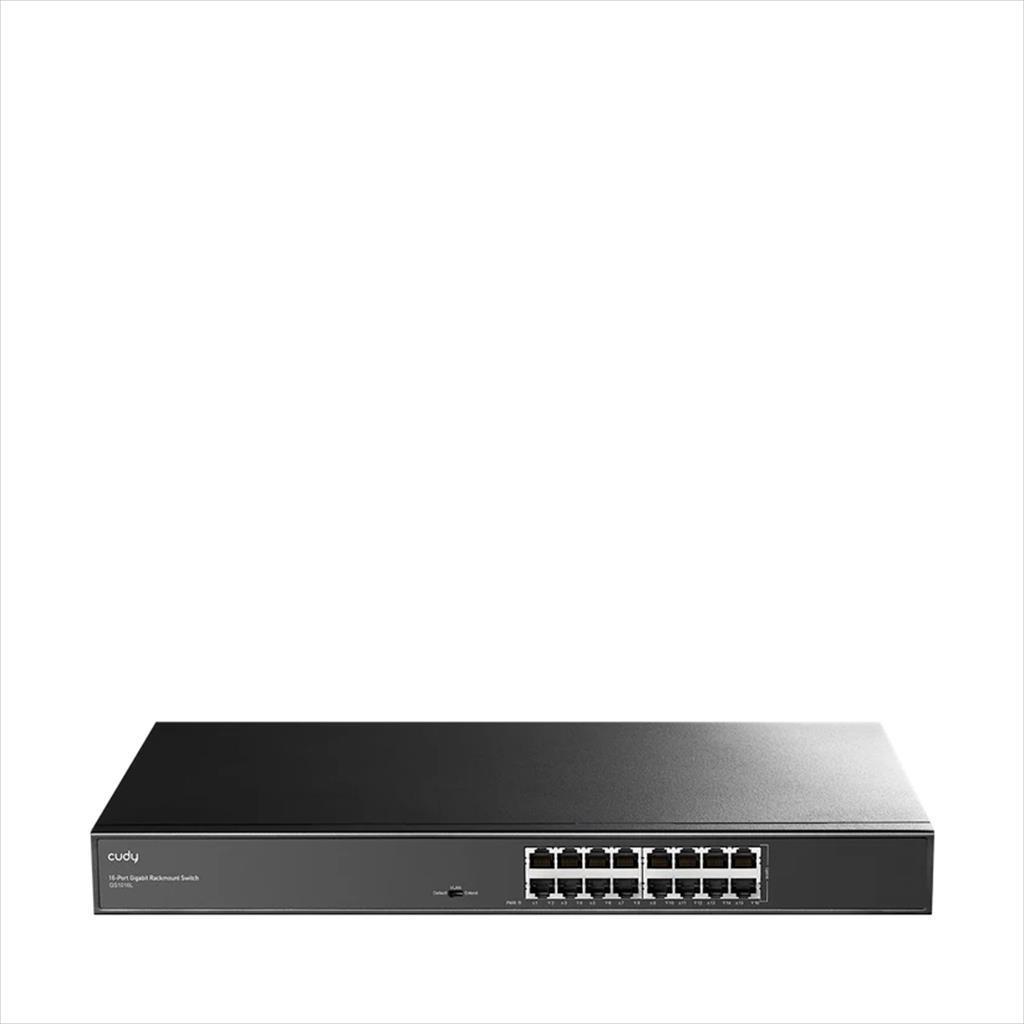 Cudy Свич Мрежен 16-Port Gigabit Rackmount 19" GS1016L