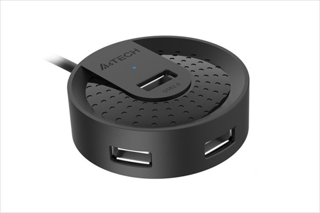 A4TECH USB Разделник Type-C To 4-Port USB 2.0 HUB-20
