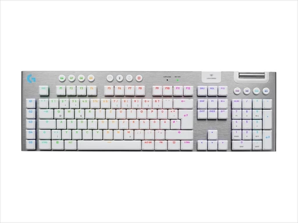 LOGITECH G Тастатура Механичка G915X LIGHTSPEED RGB GL Tactile, Бела