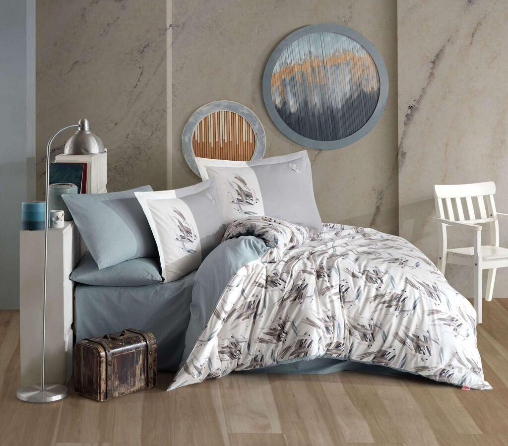 Комплет постелнина L'essentiel Maison Poplin за француски кревет, 100% памук, 200x220 см, 240x260 см, 2 навлаки за перници