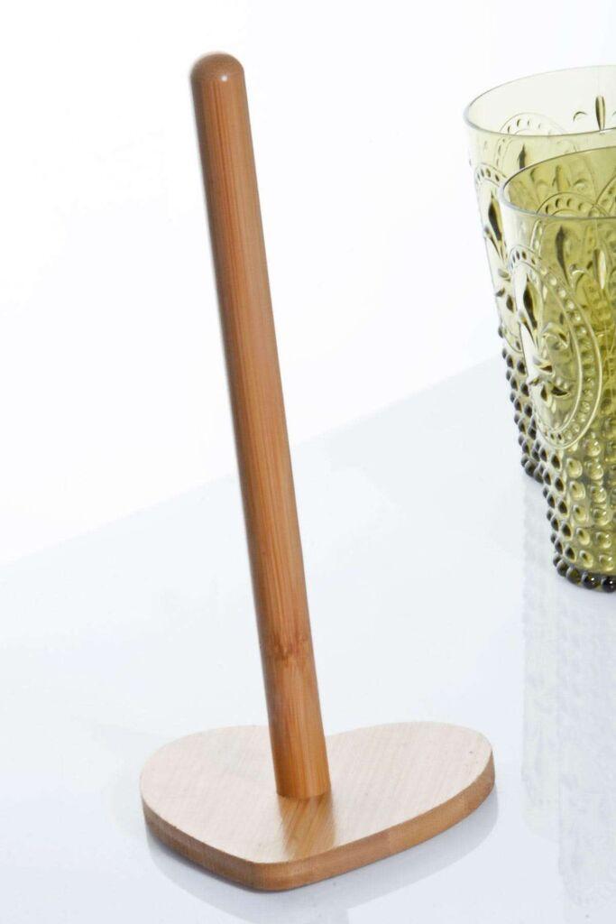 Држач за салфетки Hermia, 100% бамбус, 12 x 12 x 22 см