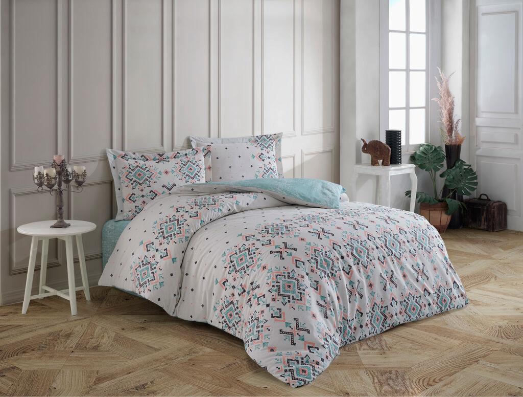 Комплет постелнина L'essentiel Maison за еден кревет Ranforce, 100% памук, 160x220 см, 160x240 см, 50x70 см