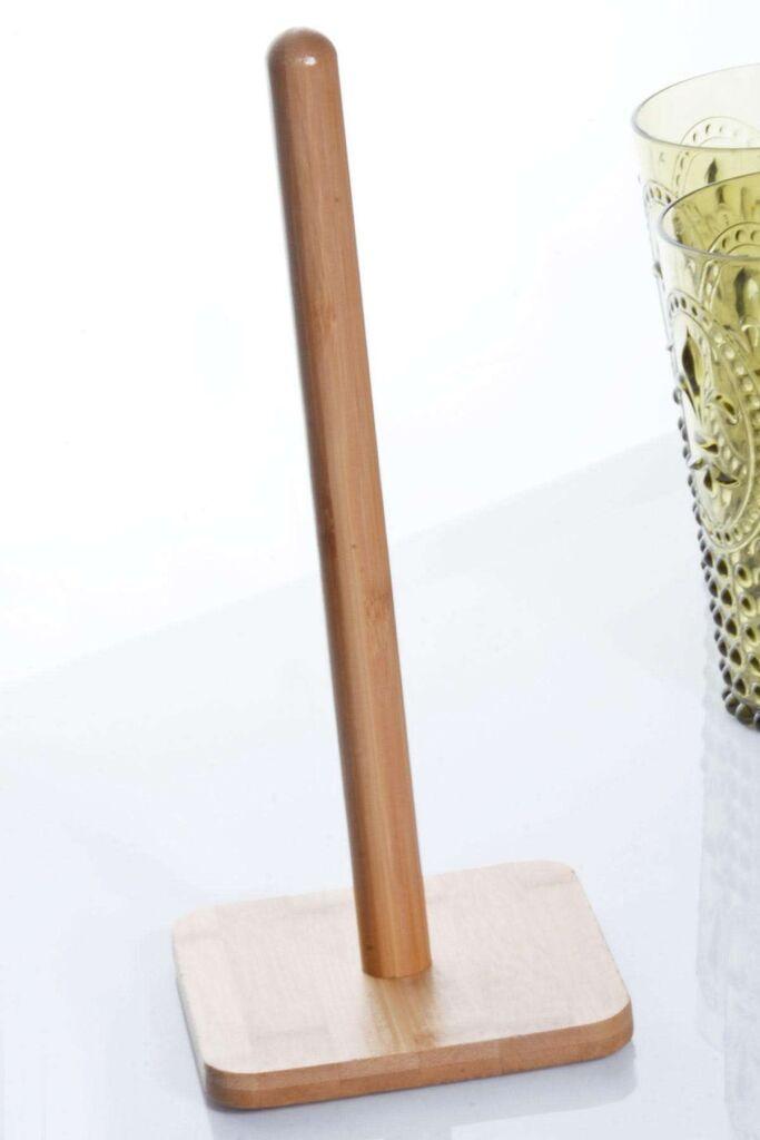 Држач за салфетки Hermia, 100% бамбус, 12 x 12 x 22 см