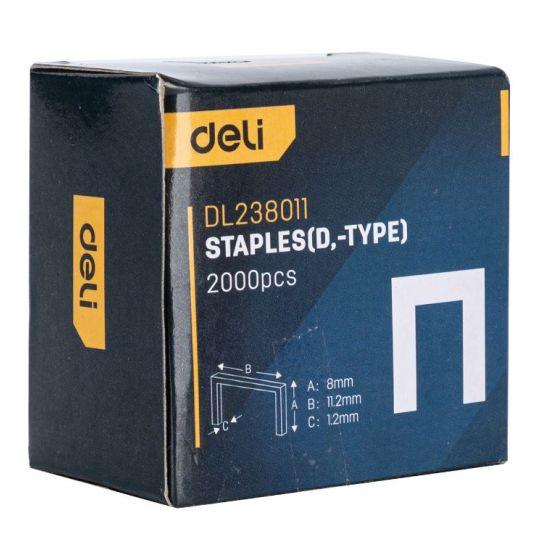 Муниција DELI D за хефталка DELI 2000 парчиња