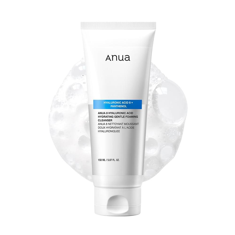 ANUA 8 Hyaluronic Acid Hydrating Gentle Foaming Cleanser Пена за чистење лице 150ml