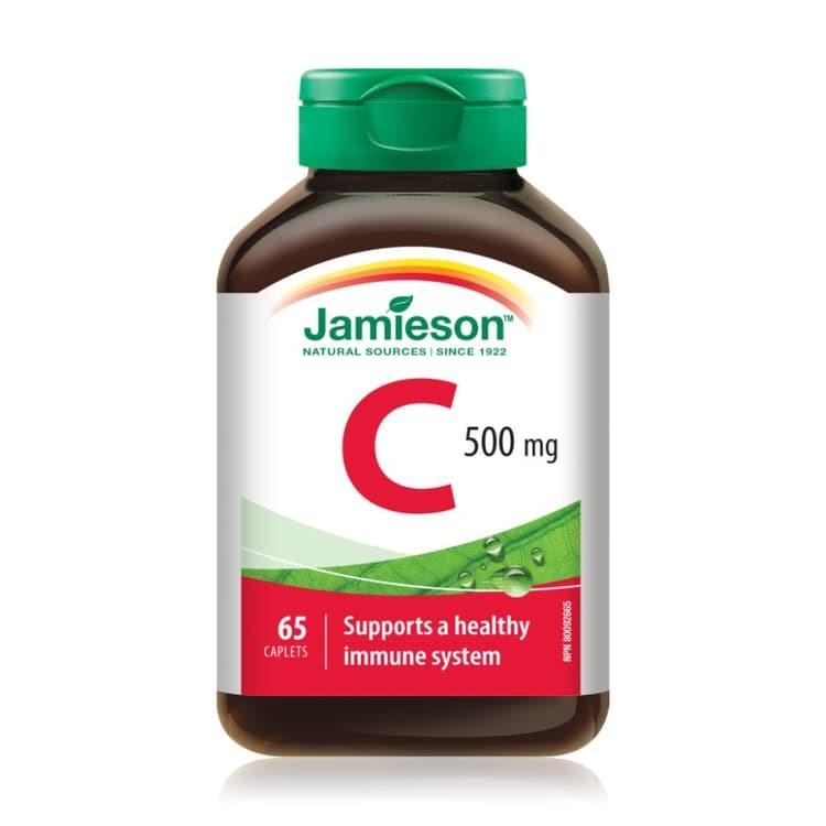 JAMIESON Витамин Ц 500мг  65 каплети