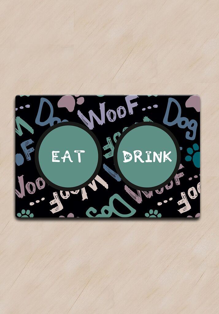 Подлога за саксии „Paws & Whiskers“, шарена