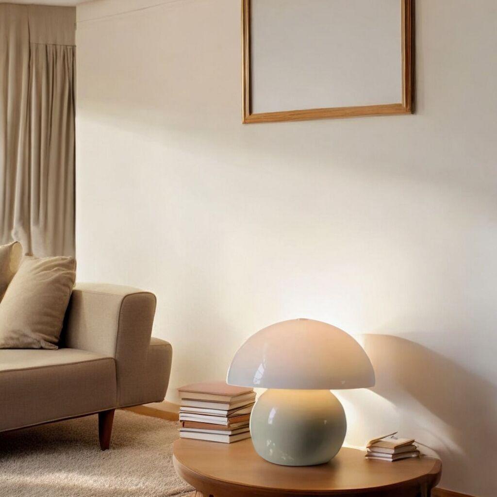 Столна ламба Opviq BRZ-340134, 40 W, 26 см, кремаста