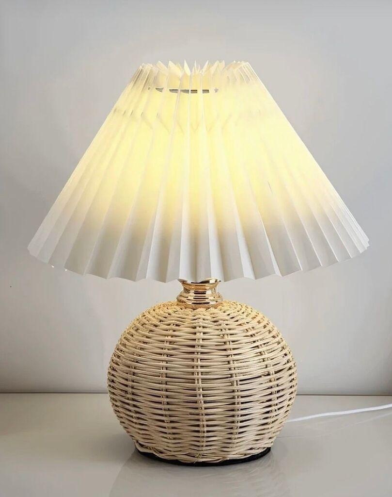 Столна ламба Opviq BRZ-343412, 40 W, 28 см, кремаста