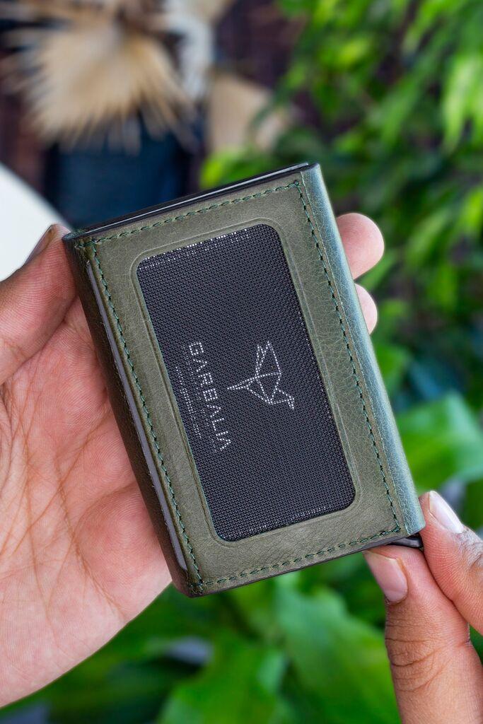 Паричник за картички Bagmore со чад, кафеав