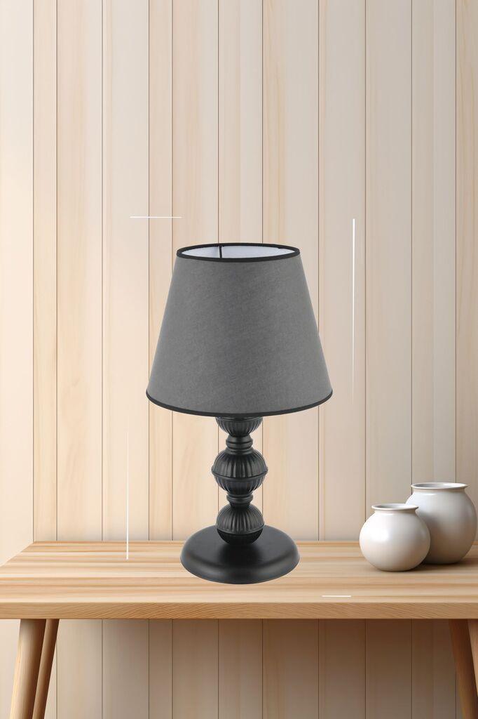 Столна ламба Opviq 301, 60 W, 45 см, сива