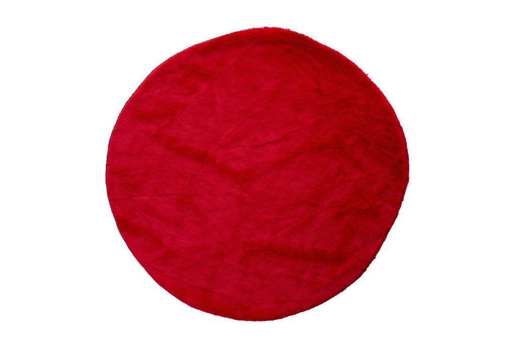 Подлога за мачки „Шепи и мустаќи“, црвена