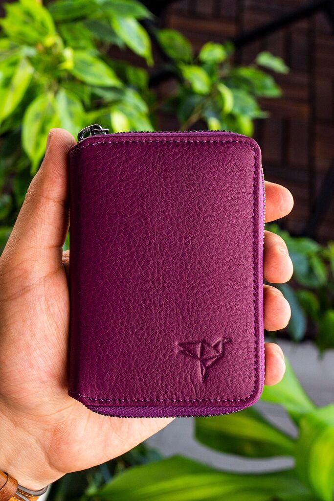 Ланец за паричник за картички „Багмор", црвен,