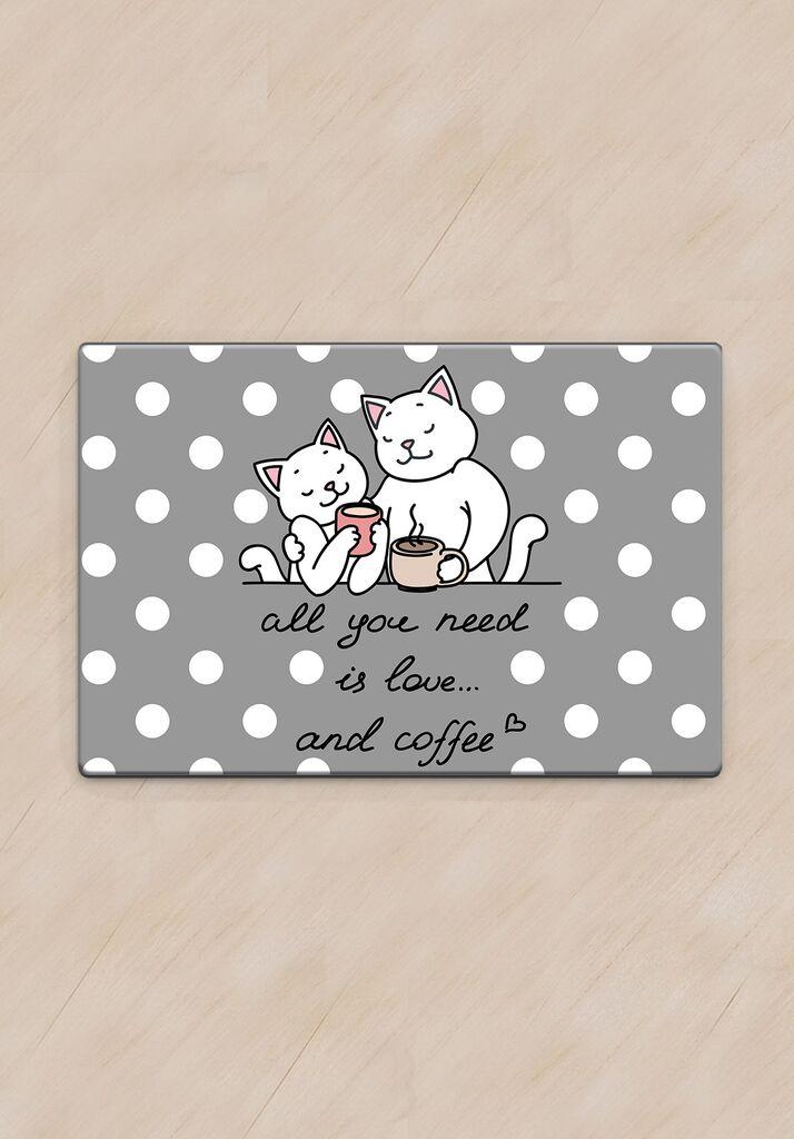 Подлога за саксии „Шепи и мустаќи“ Поина, шарена