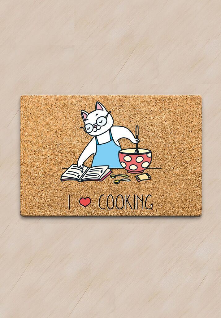 Paws & Whiskers Pot Mat Gatit, Шарена
