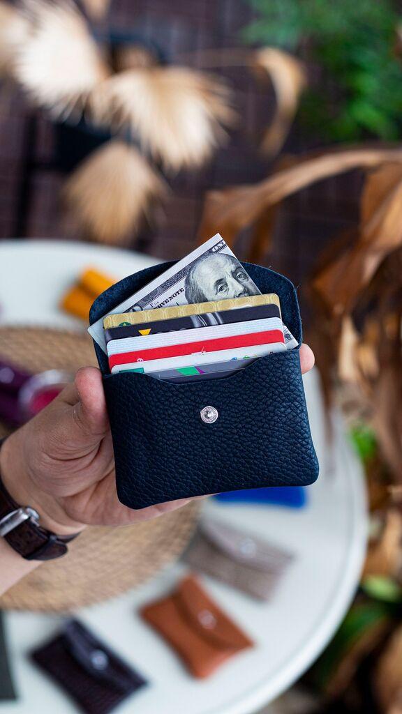 Паричник за картички Bagmore Murcia, темно син