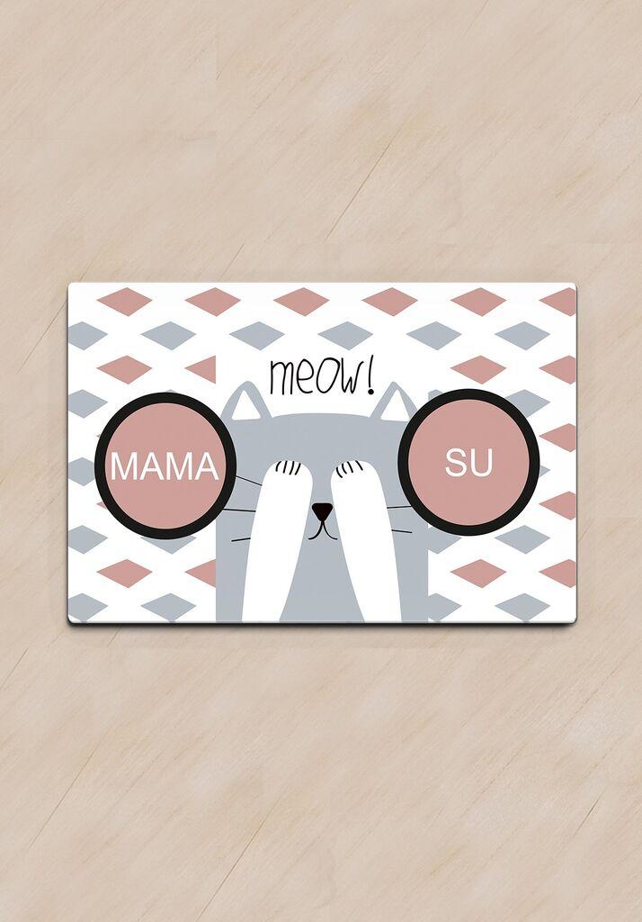 Подлога за садови „Шепи и мустаќи“ Wei, шарена