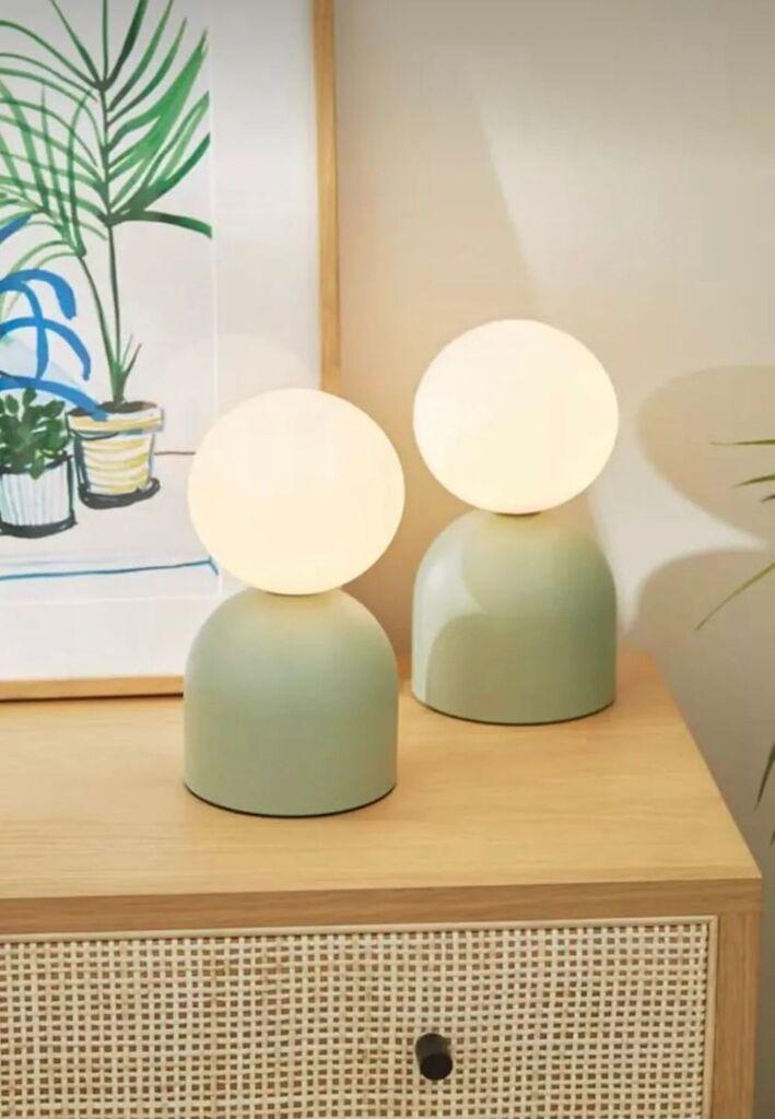 Столна ламба Opviq BRZ-340113, 40 W, 32 см, зелена