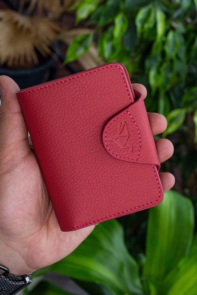 Паричник за картички Bagmore Lucern, розов