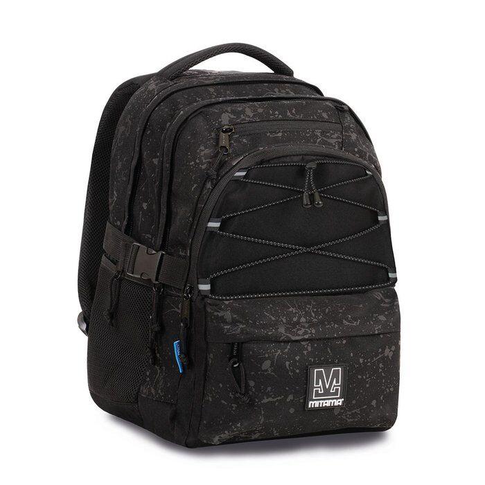 Mitama Ранец 3 Патента Black Splash BDBF 64756 42*48*33цм