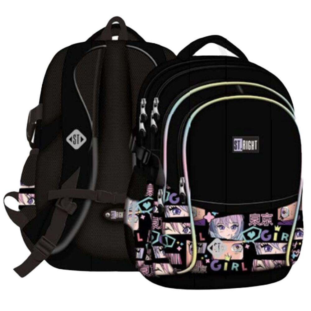 Mjw Ранец Color Anime 4 прегради St.Right 5903235681783