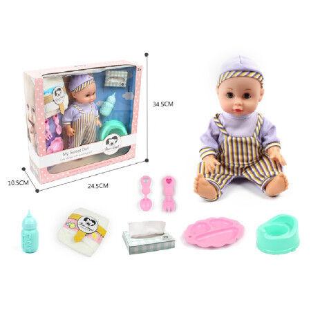 Statovac Играчка Сет Кукла Бебе170 25цм Boneca 858233