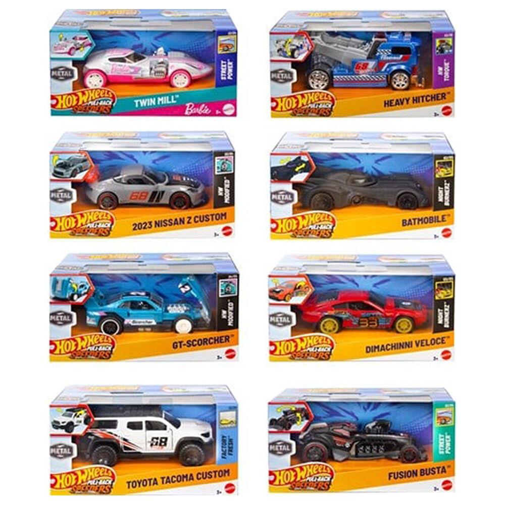 Dino Toys  Играчка Количка Hot Wheels Pull Back 75*15цм HPT04