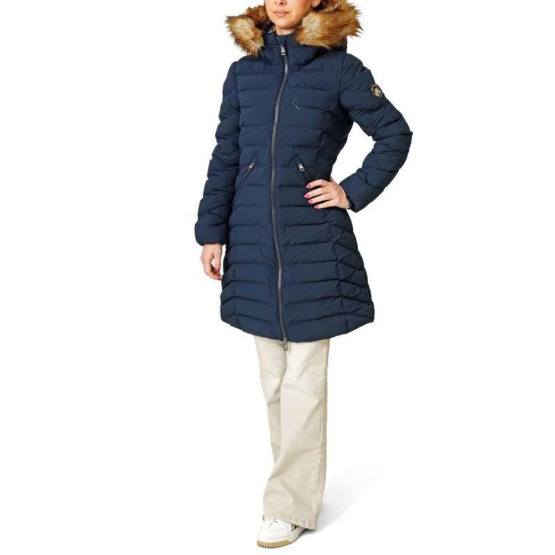 SUPERDRY Женска Јакна FUJI FAUX FUR HOOD MID LENGTH