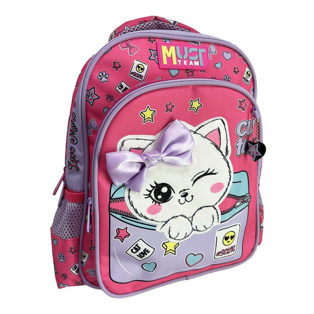 Diakakis  Ранец Предучилишен 2 патентиLove More Must 00058630327*31*10цм