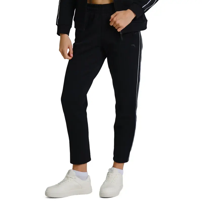 ANTA Женски Долен Дел Тренерки KNIT TRACK PANTS GROUP PURCHASE, Црн
