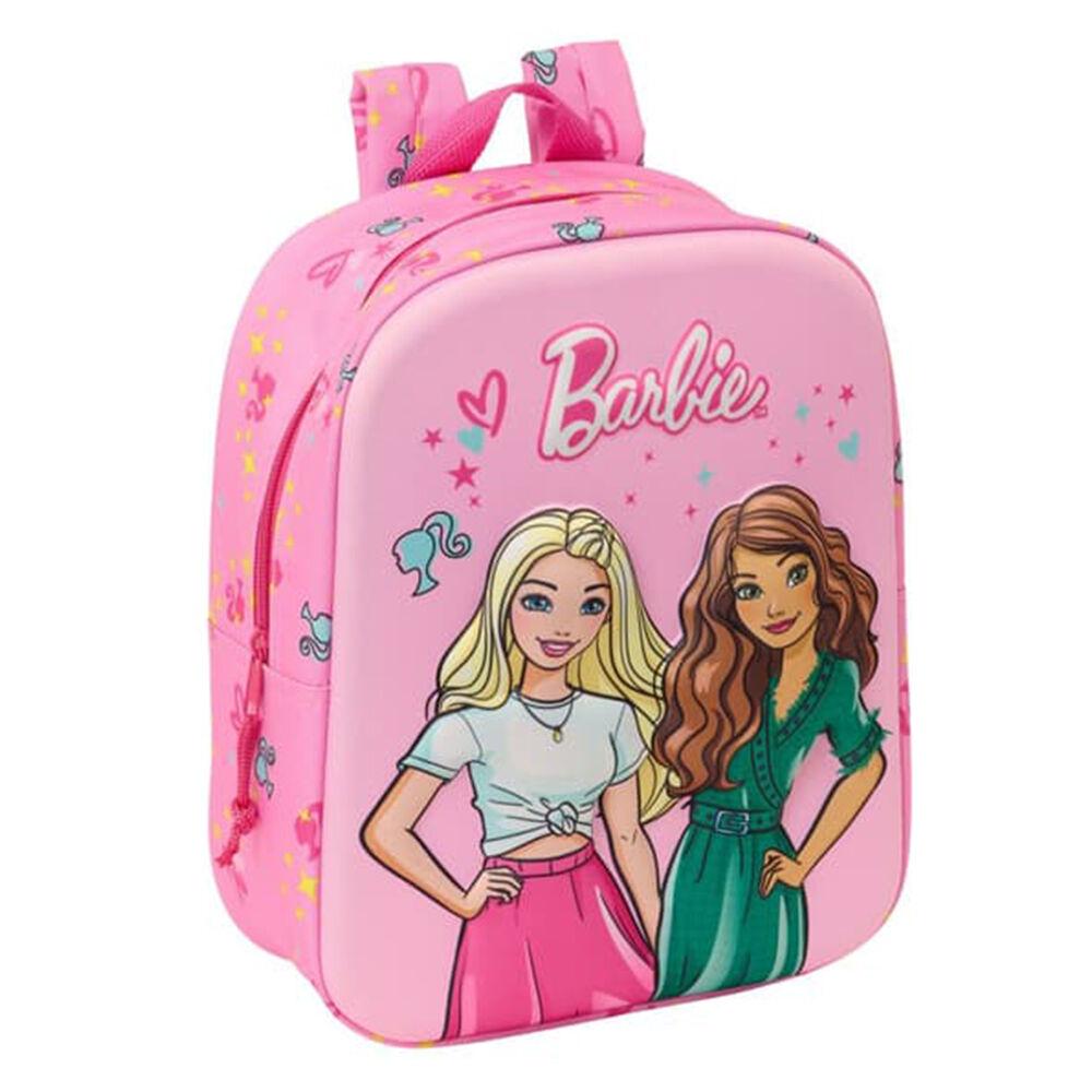 Safta Ранец Предучилишен Barbie 3D Mini 622476011 22*27*10цм Розева