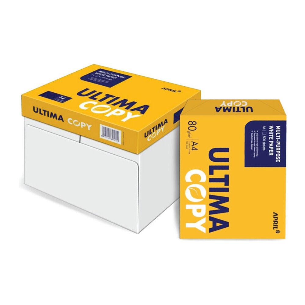 Ultima Copy Хартија фотокопирна А4 1/500 80гр. 1007-1363 Бела