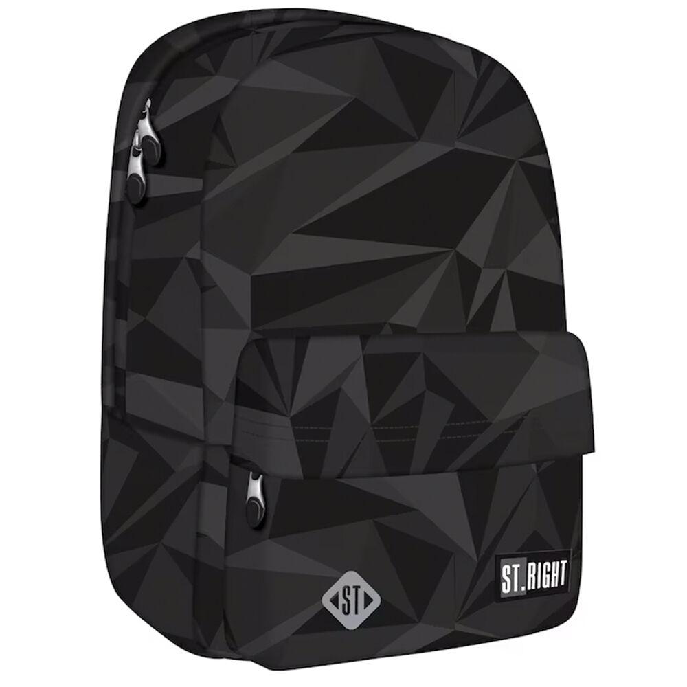 Mjw Ранец Geometric Grey 1 Преграда St.Right 5903235682162