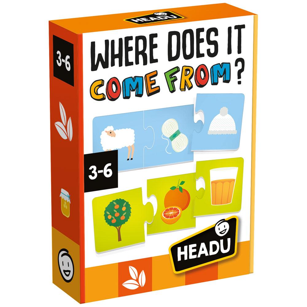 Headu Едукативна игра „Touch and Play - Меморија" -  Montessori