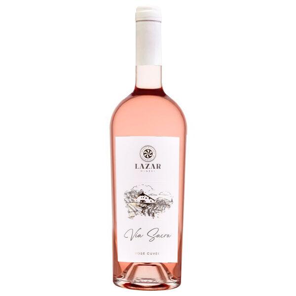 LAZAR VIA SACRA ВИНО розе cuvee 0.75л.